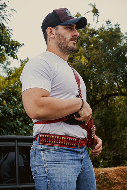 BALEIRO DE CINTO EM COURO - Imagem 2